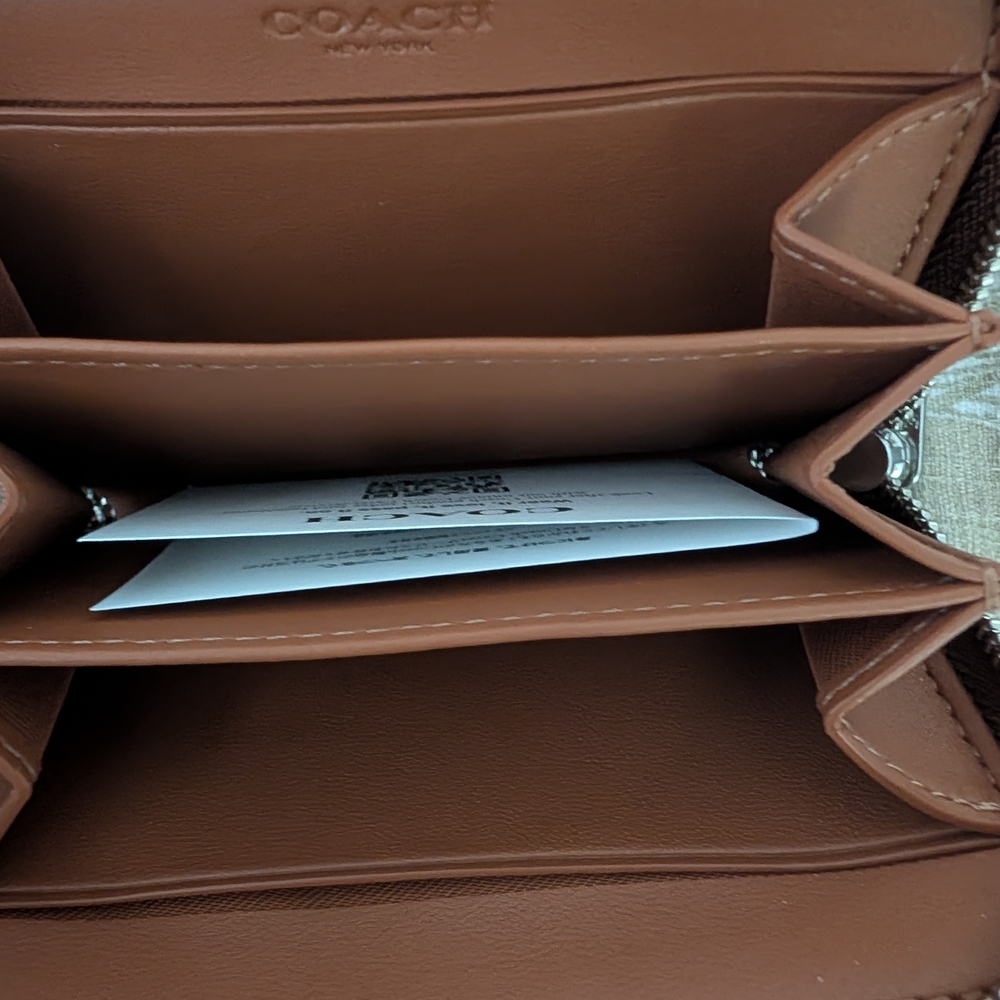 Coach Crystal Jaqured Wallet - Picture 3 of 3